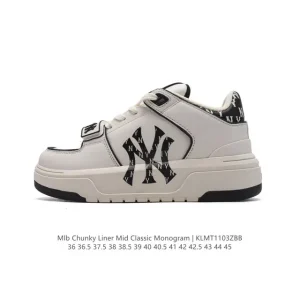 MLB Chunky Liner Basic Retro Street Sneakers for Men and Women