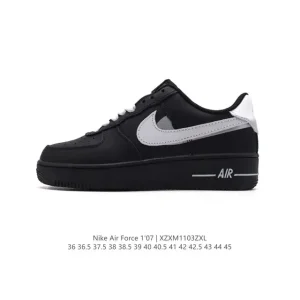 Nike Air Force 1 '07 Low DD8959-101 White Leather Casual Sneakers for Men and Women