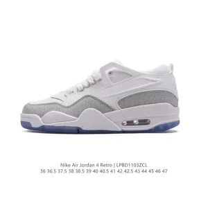 Nike Air Jordan 4 Retro OG Low Basketball Shoes for Men and Women