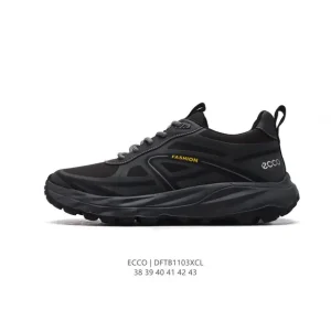 ECCO Men's Outdoor Hiking Sneakers Lightweight Breathable Casual Shoes