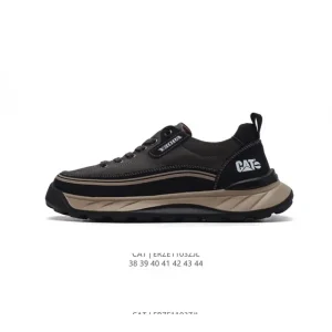 CAT Men's Outdoor Hiking Shoes Thick Sole Casual Sneakers