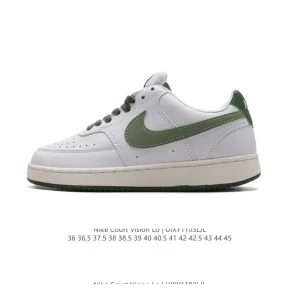 Nike Court Vision Low Vintage Leather Basketball Sneakers