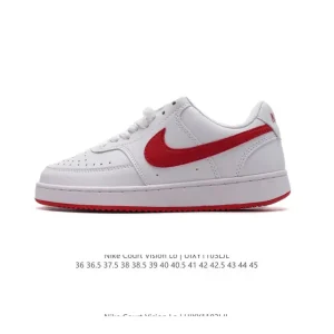 Nike Court Vision Low Vintage Leather Basketball Sneakers