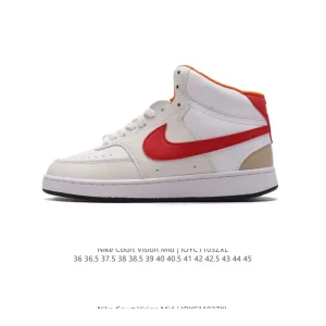 Nike Court Vision Mid Sneakers - Retro Basketball Inspired Lifestyle Shoes