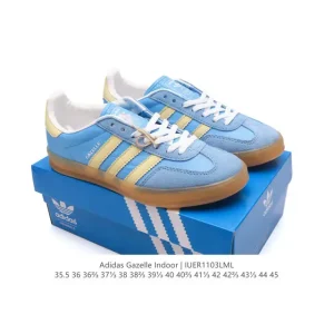 Adidas Originals Gazelle Indoor Retro Leather Sneakers
