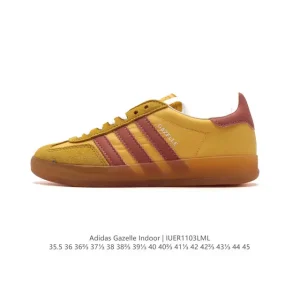 Adidas Originals Gazelle Indoor Vintage Leather Sneakers