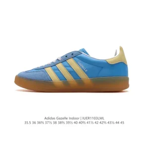 Adidas Originals Gazelle Indoor Vintage Leather Sneakers