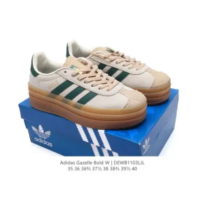 Adidas Gazelle Bold Platform Sneakers for Women Vintage Style