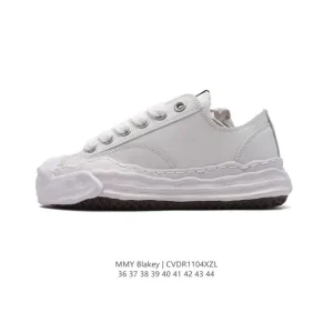 MMY Maison MIHARA YASUHIRO Blakey Dirty Shoes Retro Dissolve Sole Canvas Low Top