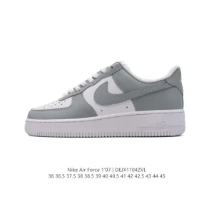 Nike Air Force 1 Low 07 Leather White Casual Sneakers
