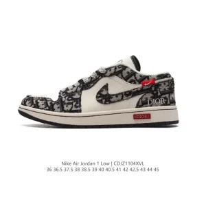 Jordan Air Jordan 1 Low Dior Retro Basketball Shoes