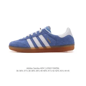 Adidas Samba ADV Leather Sneakers Vintage Style