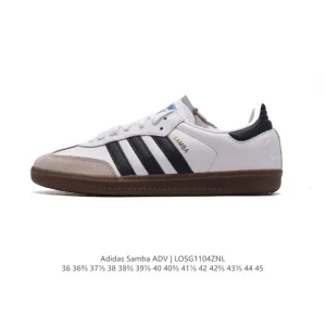 Adidas Samba ADV Leather Sneakers Vintage Style Classic Design