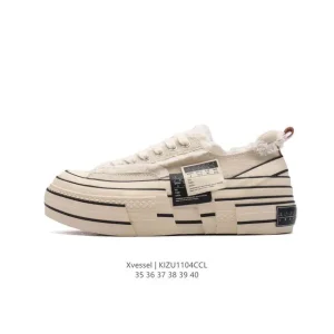 xVESSEL G.O.P Mule Slip On Softwood Sole Deconstructed Fashion Sneaker