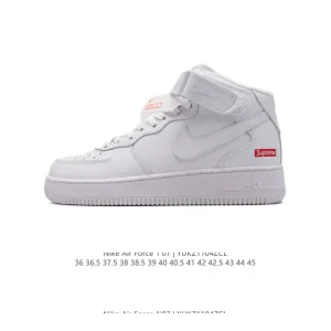 Nike Air Force 7 Mid AF1 Magic Strap Thick Sole Sneakers