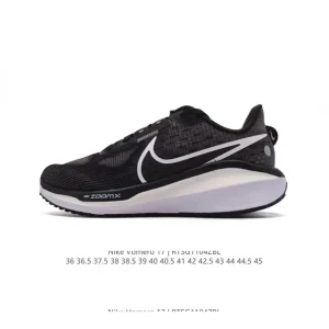 Nike Air Zoom Vomero 17 Men's Women's Thick Sole Hiking Running Shoes with Dual Zoom Air Cushioning