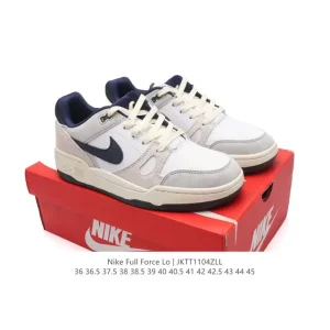 Nike Full Force Low Retro Leather Basketball Sneakers