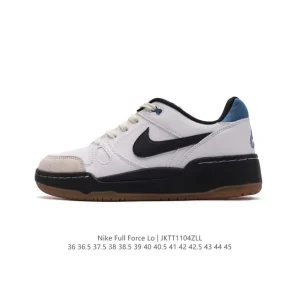 Nike Full Force Low Men's Leather Sneakers Retro Basketball Style Shoes