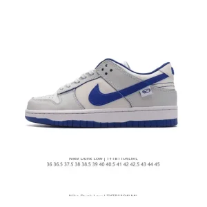 Nike Dunk Low Retro Leather Sneakers for Men and Women