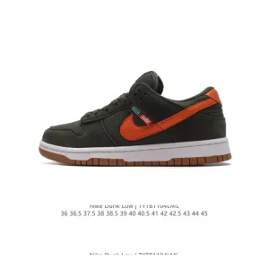 Nike Dunk Low Retro Leather Sneakers for Men and Women