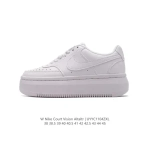 Nike Court Vision Alta LTR Platform Sneakers for Men and Women