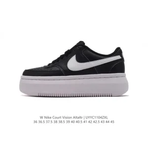 Nike Court Vision Alta LTR Platform Sneakers for Men and Women