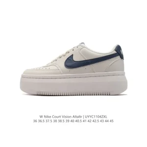 Nike Court Vision Alta LTR Platform Sneakers for Men and Women