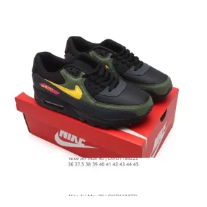 Nike Air Max 90 Men's Running Shoes Leather Mesh Vintage Style