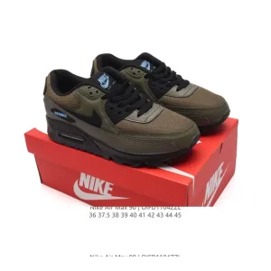 Nike Air Max 90 Retro Running Shoes for Gym and Lifestyle