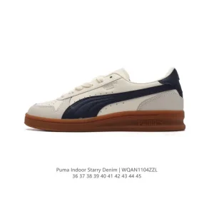 PUMA Indoor OG Unisex Classic Low-Top Skateboard Sneakers