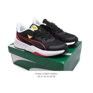 PUMA Men's Low-Top Comfort Running Shoes with Thick Sole