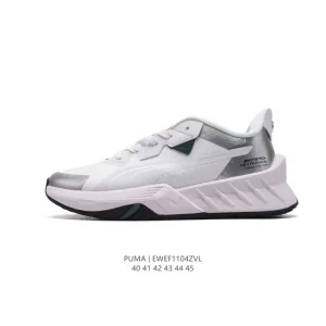 PUMA Men's Low-Top Comfort Running Shoes with Thick Sole