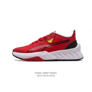 PUMA Men's Low-Top Comfort Running Shoes with Thick Sole and EVA Midsole