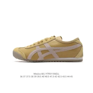 ASICS Onitsuka Tiger Mexico 66 Classic Retro Leather Sneakers