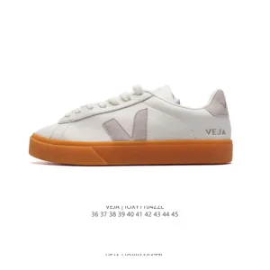 Veja Esplar White Leather Sneakers for Men and Women