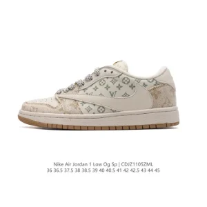 Nike Air Jordan 1 Low OG SP Military Blue Reverse Swoosh