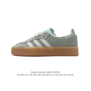 Adidas Samba Valentine Unisex Retro Leather Sneakers for Men and Women