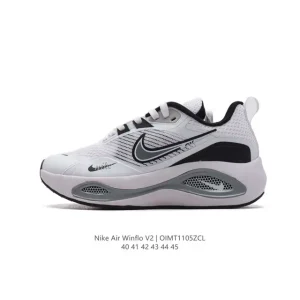 Nike Zoom Winflo V2 Running Shoes with Zoom Air Cushioning and Flywire Support