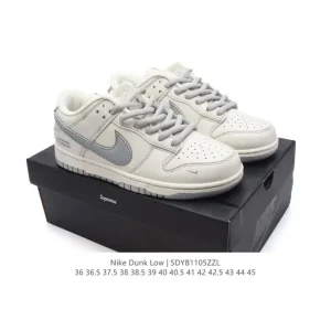 Nike Dunk Low Retro Leather Sneakers for Men and Women