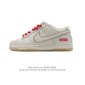 Nike Dunk Low Retro Leather Sneakers for Men and Women