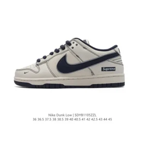 Nike Dunk Low Retro Leather Sneakers for Men and Women