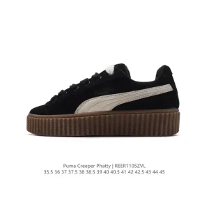 FENTY x PUMA Creeper Phatty Black White Sneakers