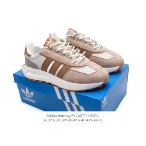 Adidas Retropy E5 Low-Top Classic Sneakers with Boost Technology