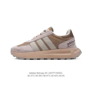 Adidas Retropy E5 Low-Top Classic Sneakers with Boost Technology