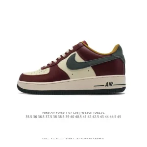 Nike Air Force 1 Low 07 White Leather Sneakers for Men and Women