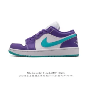 Jordan Air 1 Low Retro Classic Leather Basketball Shoes