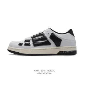 Amiri Skel Top Low Bone Sneakers Men's Casual Shoes