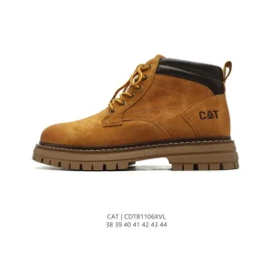 CAT Men's Classic Work & Safety High-Top Boots - Durable & Comfortable
