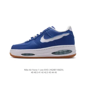 Nike Air Force 1 07 Low White Air Cushion Sneakers for Men and Women