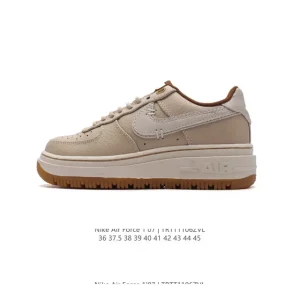 Nike Air Force 1 07 Low White Leather Casual Sneakers for Men and Women